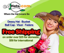 E4Hats.com screenshot